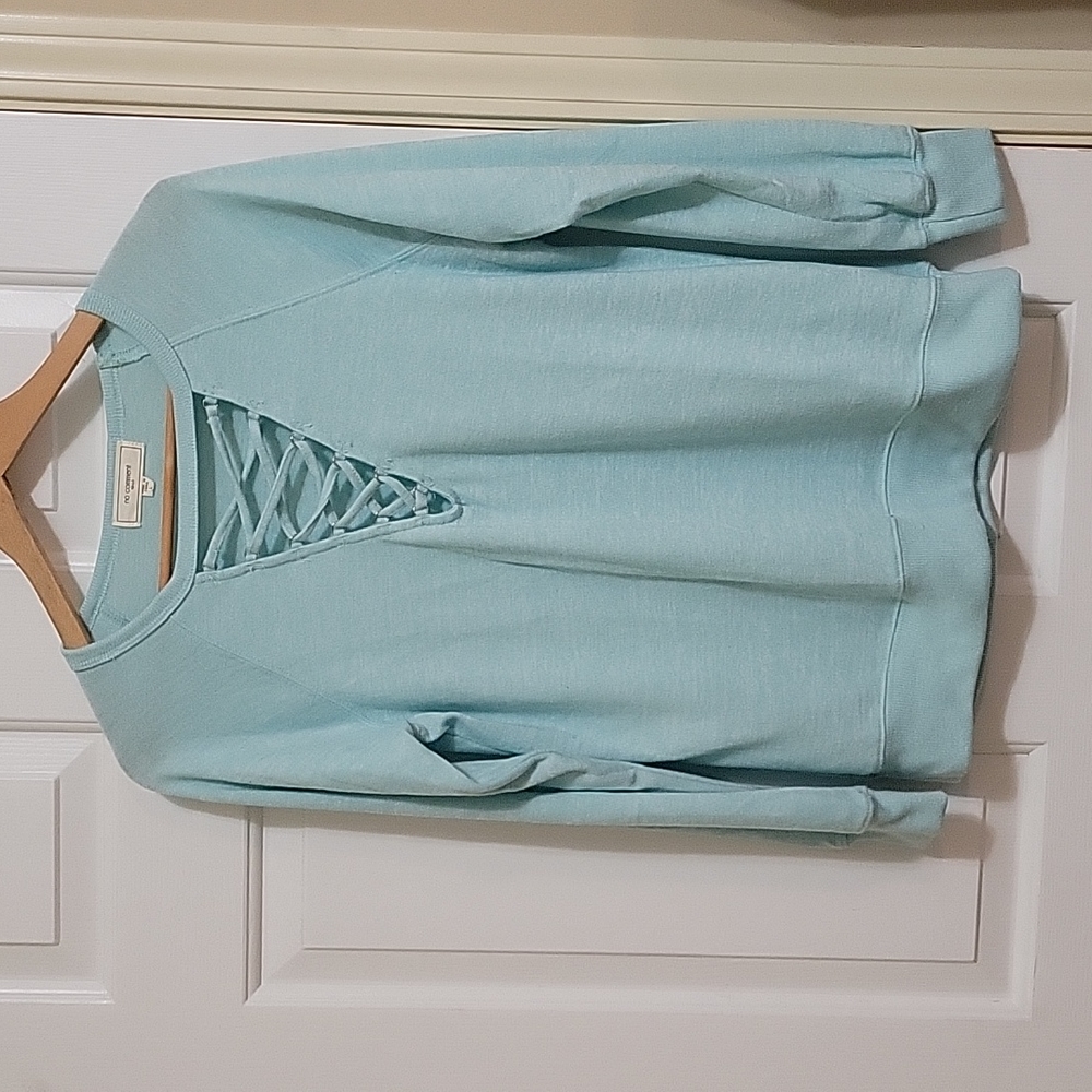 Aqua sweater